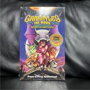 Vintage 1994 Gargoyles, The Movie: The Heroes Awaken (VHS + Board Game)
Complete